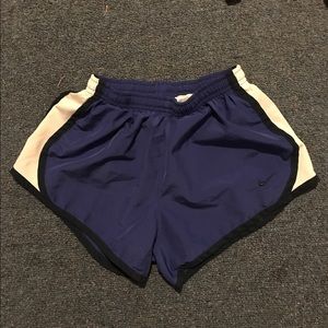 Purple Nike Athletic Shorts